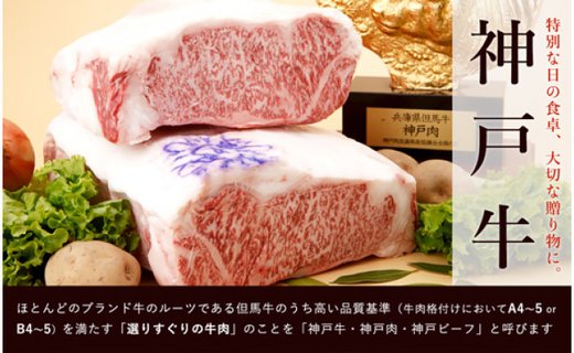 【冷蔵便】神戸牛 焼肉　ラムイチ＆リブロース 500g