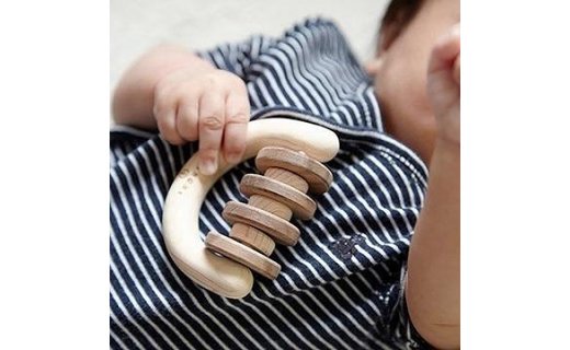 桧のおもちゃ アイコニー ガラガラシリーズ IKONIH Rattle Series