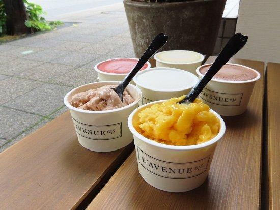 L’AVENUE（ラヴニュー）グラス エ ソルベ 〈アイスクリーム＆シャーベット 6個入り〉GLACE ET SORBET 6PIECE