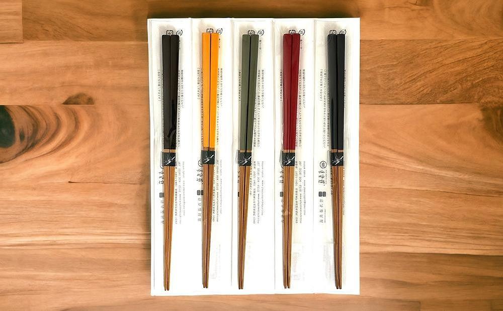 色彩箸 ５色セット