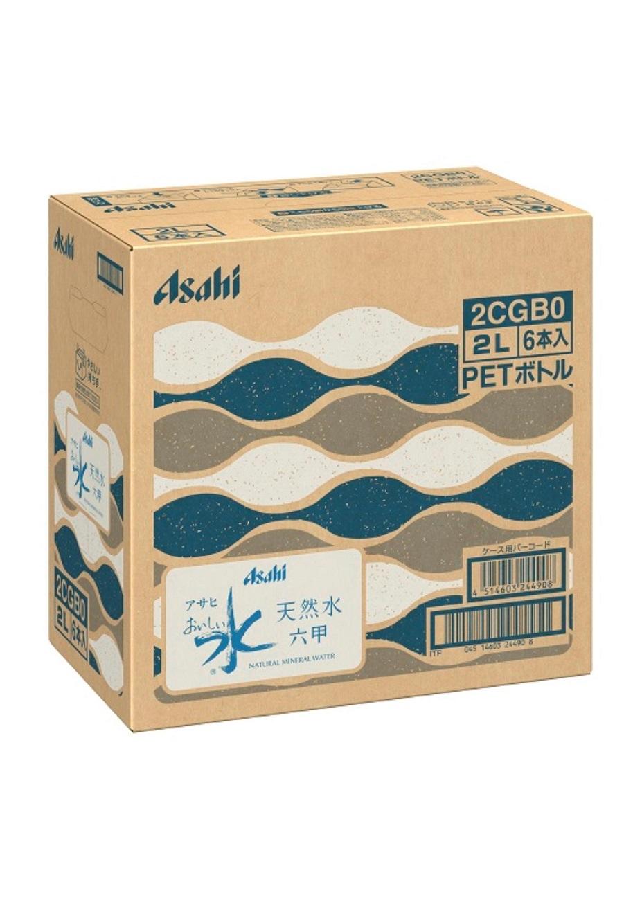 アサヒ おいしい水 天然水 六甲 PET２L×12本(６本入り2ケース)
