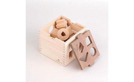 桧のおもちゃ　アイコニー　ドロップボックス IKONIH　Drop Box