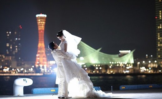 「ラ・スイート神戸オーシャンズガーデン」【平日限定】神戸の絶景を背景にフォトウェディングプラン