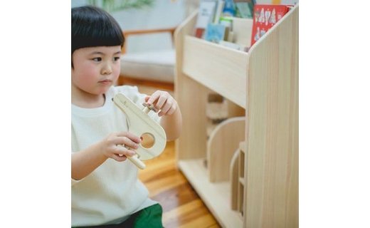 桧の家具 アイコニー 絵本棚 IKONIH Book Shelf - ふるさとパレット