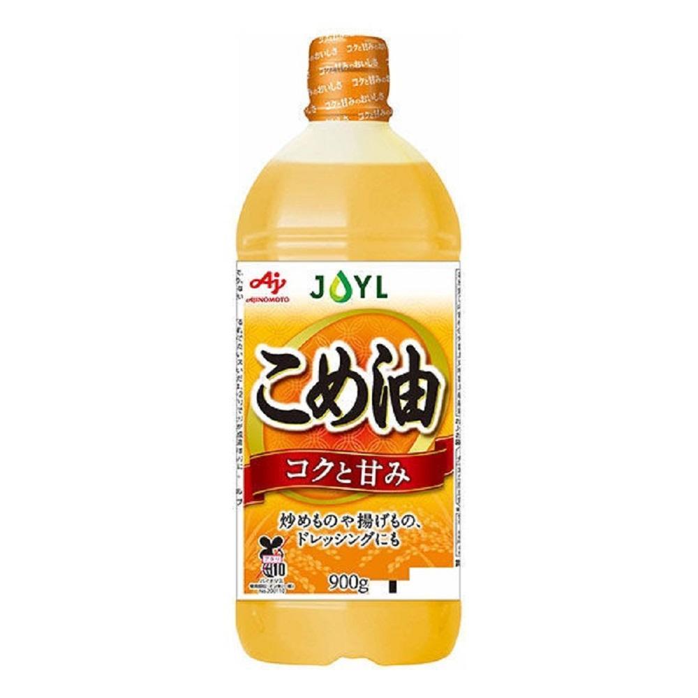 J-オイルミルズ こめ油 大容量・900g ペット 1セット（3本)