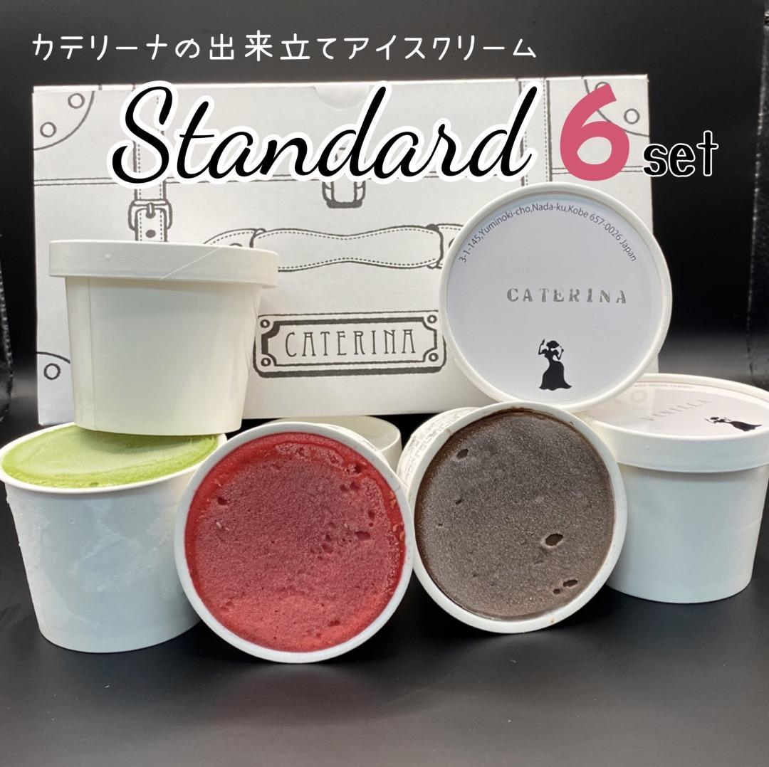 6種のアイスクリームセット【Standard】