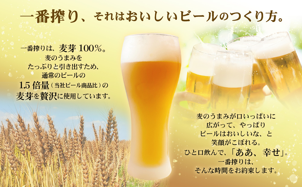 キリン一番搾り生ビール 神戸工場産 一番搾り生ビール 350ml×24缶（１ケース）キリンビール 神戸市 お酒 ビール ギフト D1208-01