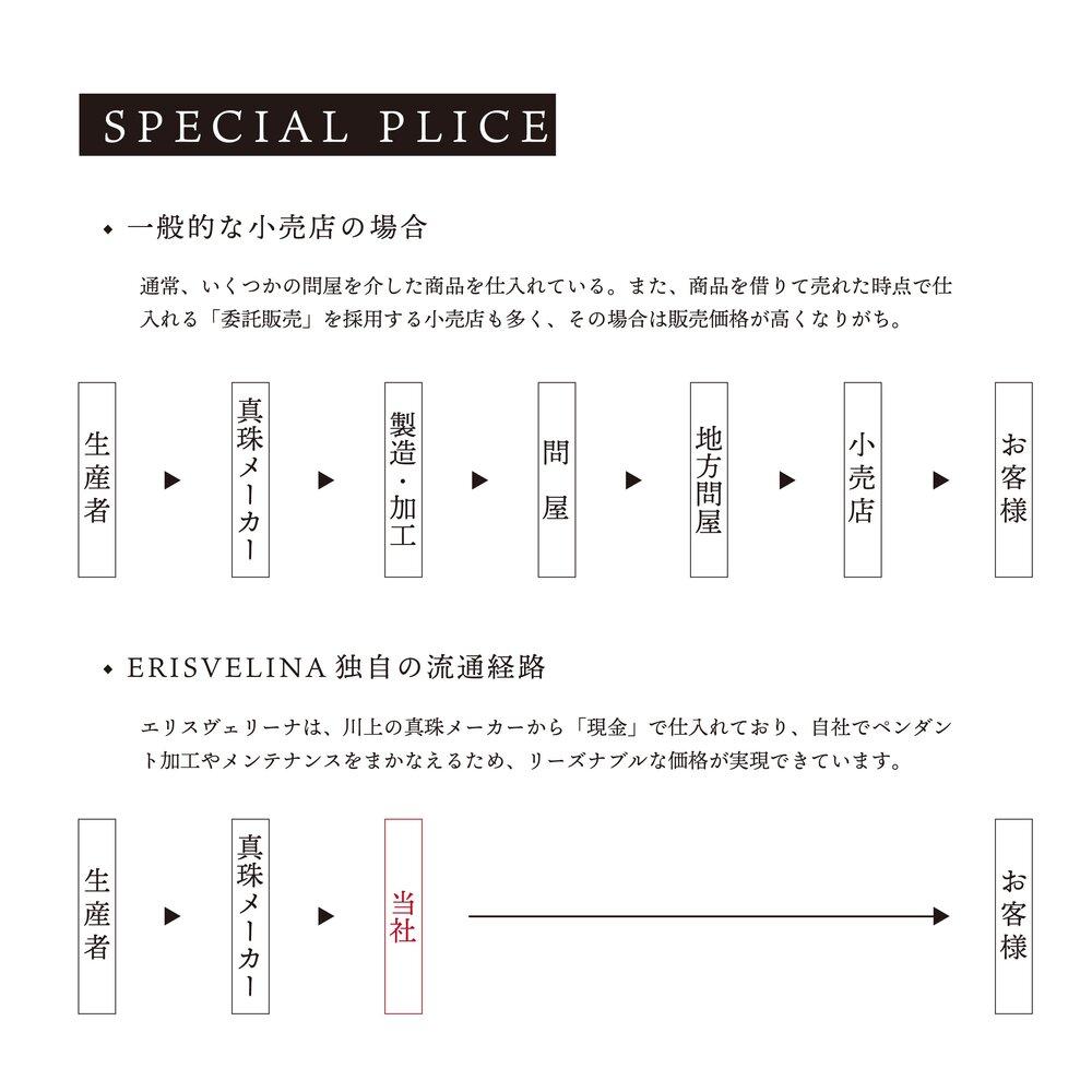 【月影】ホワイトパール ダイヤモンド ホワイトゴールド ペンダント｜無調色 白蝶真珠 南洋真珠 10mm K18WG