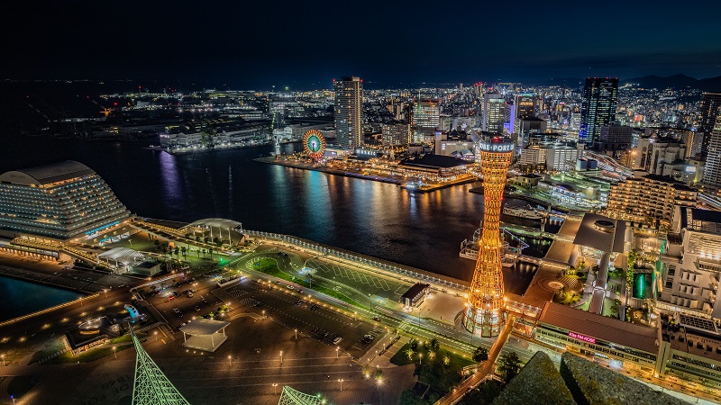 7.神戸港の夜景をもっとオシャレに！～神戸ウォーターフロントを昼も夜も訪れたくなるまちに～