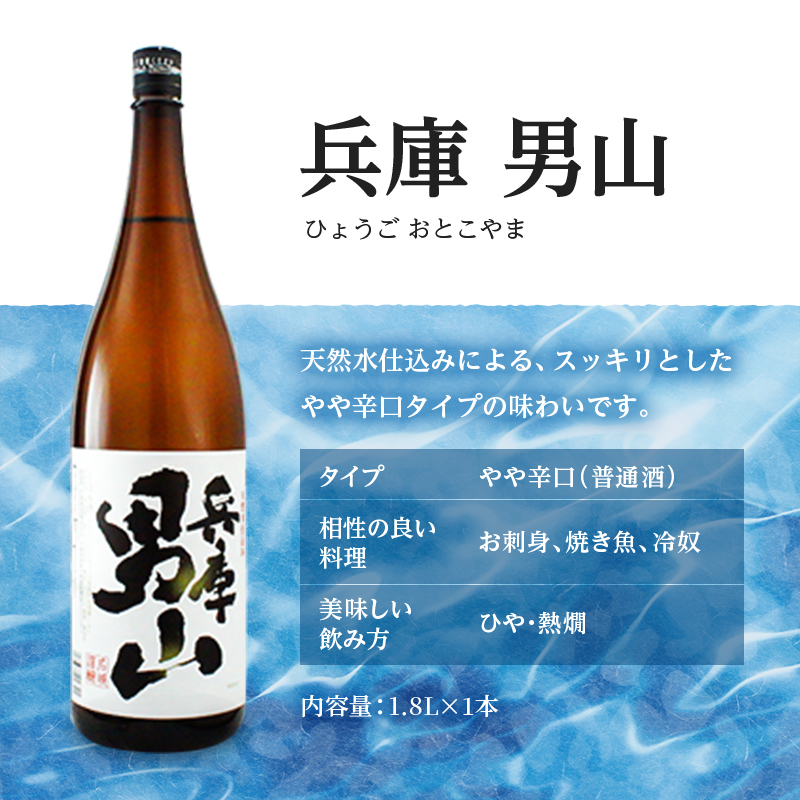 日本酒 飲み比べセット 1.8L×3本 蔵人の晩酌 セット 名城酒造 播州の地酒 播州 兵庫 男山 官兵衛 にごり酒 濁り酒 しぼりたて 飲み比べ お酒 酒 アルコール 兵庫県