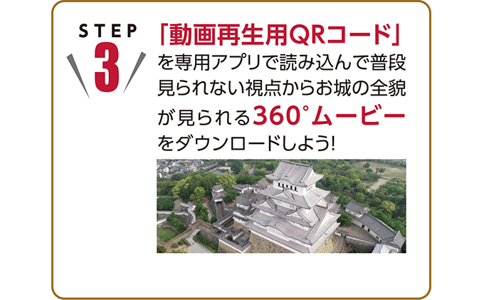 姫路城VRスコープ3個とトートバッグ