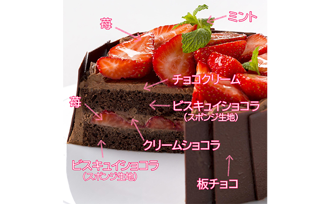 エクラン・ビジュー「チョコレートのケーキ」
