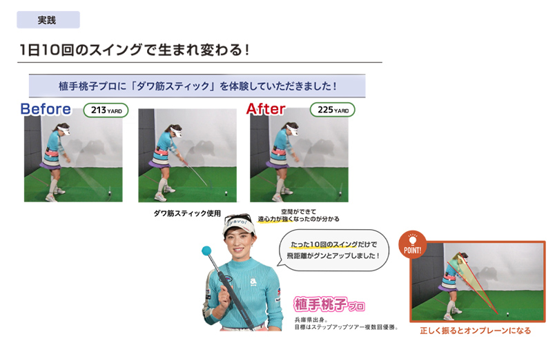 リンクスゴルフ　ダワ筋スティック　プロモデル　1本　スイング矯正　飛距離アップ　筋力　ヘッドスピードアップ　アプローチ練習　方向性アップ　リンクスゴルフ　スポーツ　トレーニング