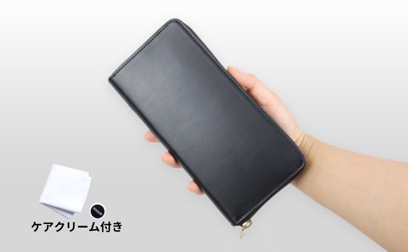 長財布 TAANNERR Roundzip Long Wallet ブラック ディープブルー グリーン レッドブラウン キャメル 姫路 レザー ユニセックス ケアクリーム付き ラウンドジップ ウォレット 財布 革小物 本革 日本製 職人手づくり ブランド財布 兵庫 兵庫県 姫路市