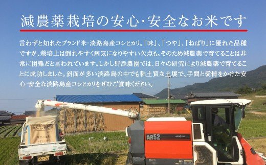 野添農園のコシヒカリ7ｋｇ「ひょうご安心ブランド」　　[こしひかり 精米 コシヒカリ 白米 コシヒカリ 米 コシヒカリ]