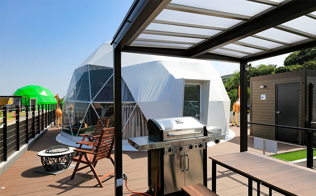 Glamping Resort Awaji＜オーシャンテラス＞素泊まりプラン宿泊券