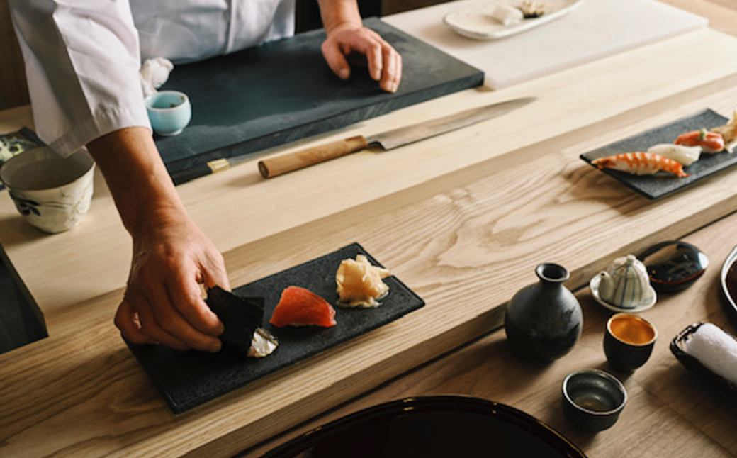 別館すし処「神の前」　料理長おまかせ寿司コースお食事券(2名様1組)