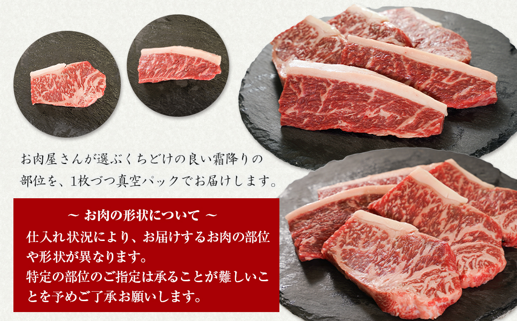 淡路牛霜降りステーキ 100g×5枚　　[国産 ステーキ 牛肉 ステーキ おすすめ ステーキ 霜降り]