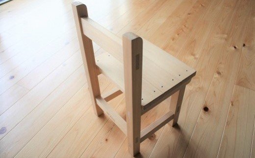 E-30.【かわいい手作り家具】子供用　木育チェア