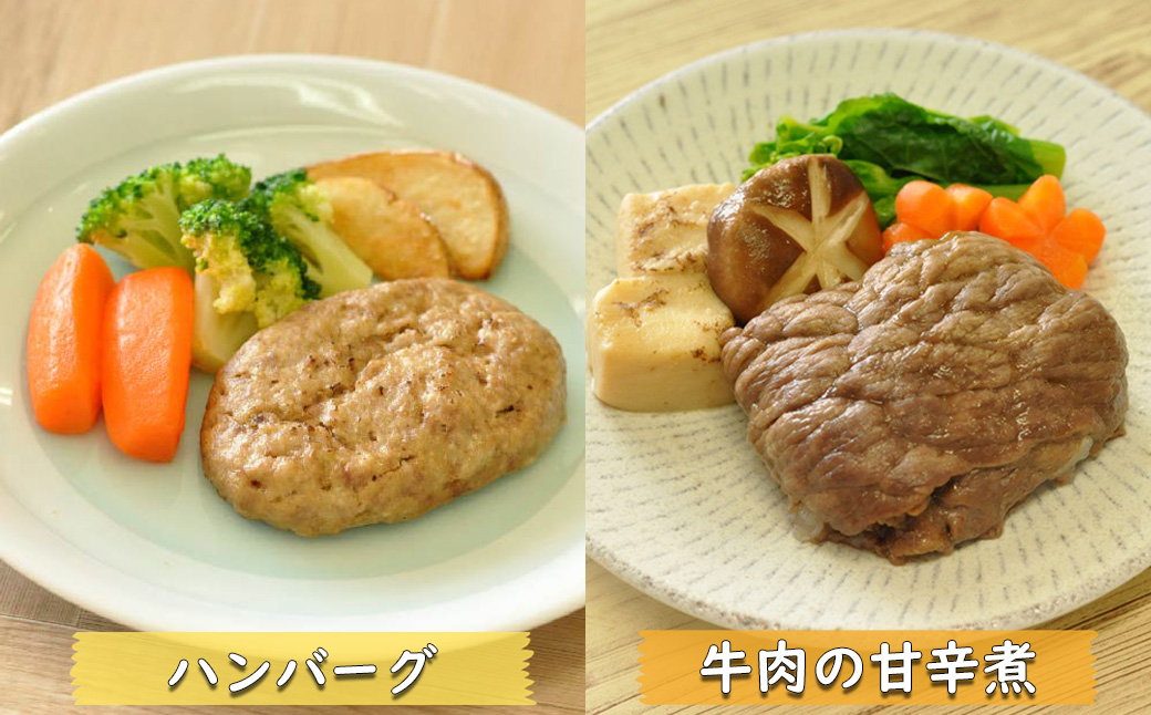 M-C16.【そふまるやわらか食】お肉セット(10食入)