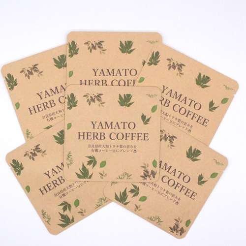 YAMATO　HERB　COFFEE　ドリップ　パック　カフェイン有　6個入／松田商店　ふるさと納税　コーヒー　ブレンド　伝統　ハーブ　大和　当帰葉　有機　奈良県　宇陀市