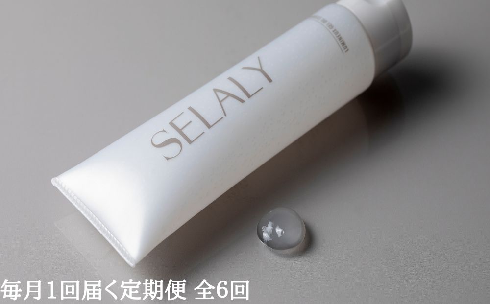 毎月定期便 SELALY (セラリー) ルミヌ ジェル オイル クレンジング 全6回 ふるさと納税 化粧 メイク落とし スキンケア 大和当帰 天然精油 コスメ 美容男子 2024年12月31日まで受付