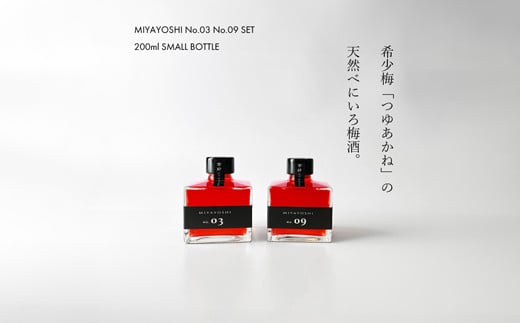 969.MIYAYOSHI No.03・09 飲み比べSET SMALL BOTTLE（A969-1）