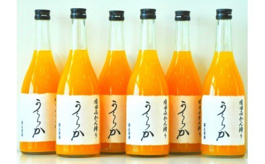 292. 有田みかん搾り「うららか」6本セット(A292-1)