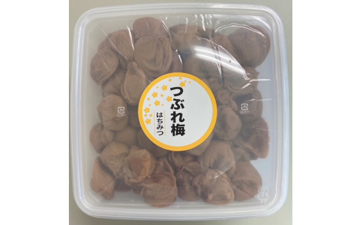 紀州南高 はちみつ つぶれ梅２ｋｇ/はちみつ 梅 はちみつ梅 梅干し つぶれ梅 蜂蜜 うめ ブランド梅 和歌山 わかやま【ypl003】