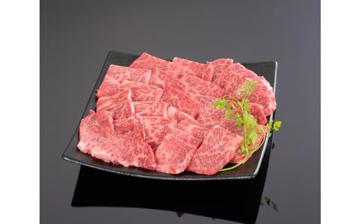 熊野牛 肩ロース 焼肉用 600g【mtf422】