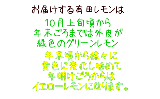 紀州和歌山 ご家庭用 有田レモン 約3kg【防腐剤・ワックス不使用】【農家直送】【訳あり】 ※着日指定不可 ※10月中旬〜2月下旬頃に順次発送【ard189A】