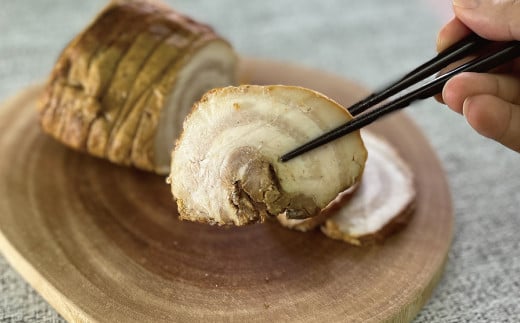 上州もち豚　焼豚 / バラ 肉  ロース 特製 チャーシュー 豚肉 豚 脂 ブロック 塊 ラーメン 焼き豚 煮豚 【sim203A】