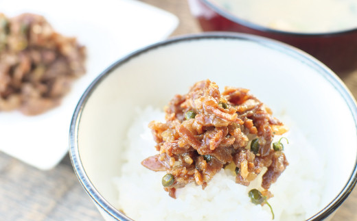 熊野牛しぐれ煮　約80g×2パック / しぐれ煮 牛 牛肉 和牛 肉 国産 小分け ご飯のお供 簡単調理 山椒【sim201】