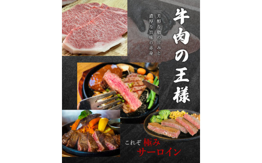 尾呂志屋精肉店の和牛サーロイン ステーキ用 3枚(1枚あたり約300g)【1か月以内に順次発送】 /  和牛 ステーキ 牛肉 牛 精肉 【ors014】