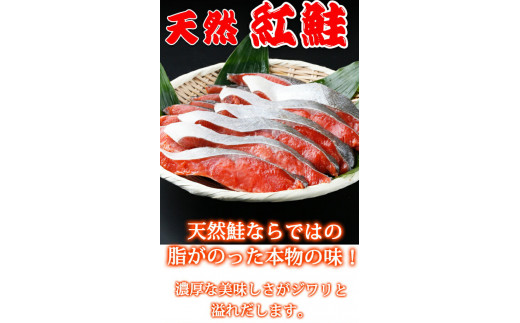 【天然鮭使用】大ボリューム！こだわり仕込の天然紅サケ切身 約1kg（約9切れ〜11切れ） / 鮭 シャケ 魚 切り身 焼き魚 ご飯のおとも おかず おつまみ【uot715-2】