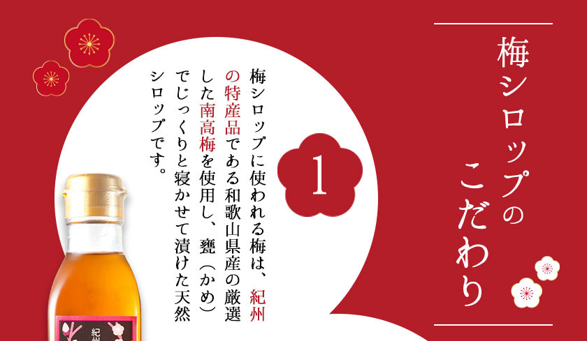 ふるさと納税 紀の川市 孫さんの紀州南高梅 梅シロップ200ml×12本