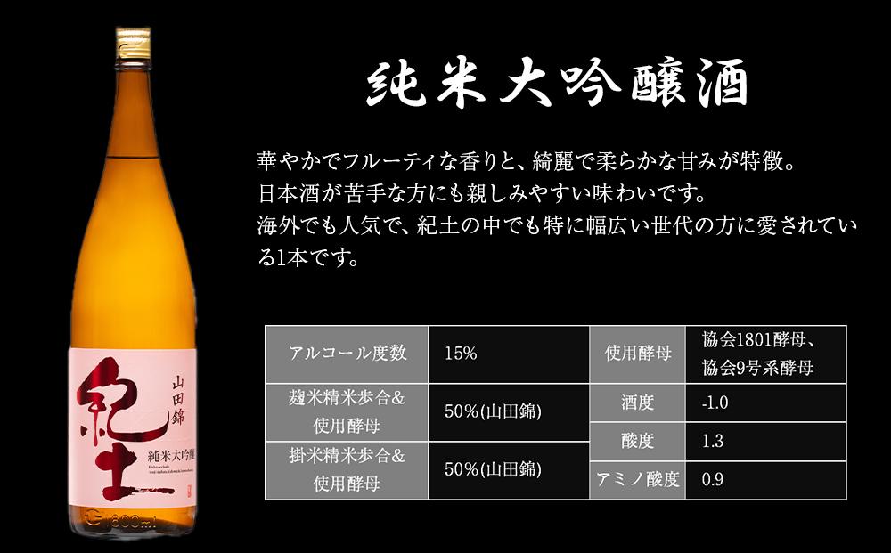 紀土　純米大吟醸酒　1.8L