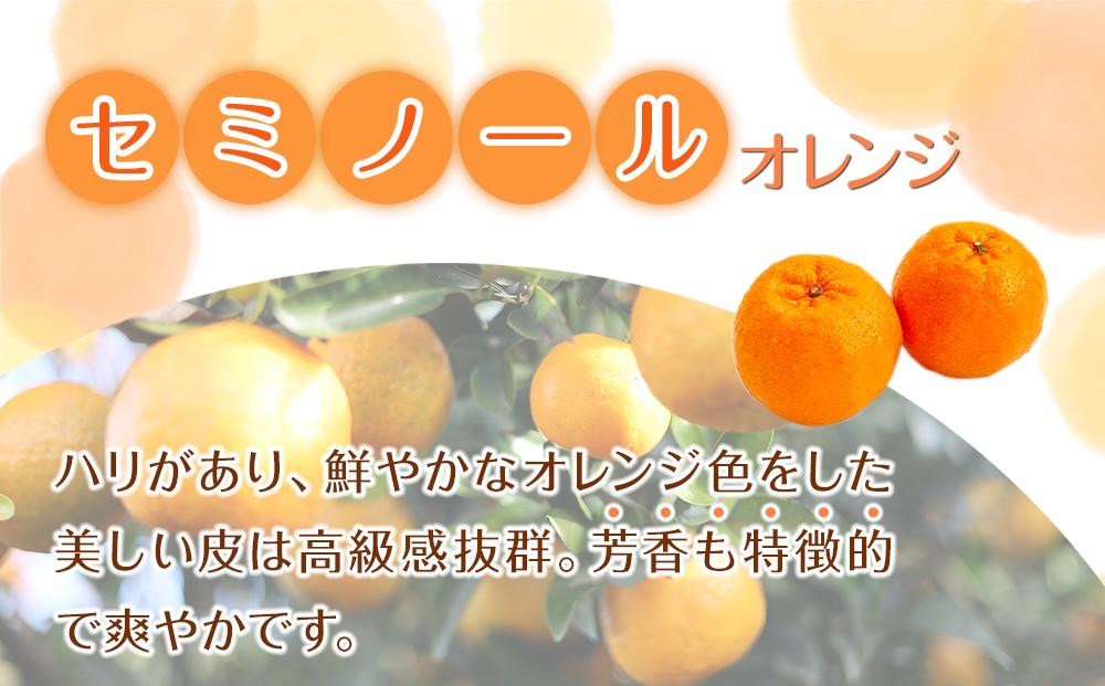 家庭用 森本農園の手選別 セミノールオレンジ 2kg +200g傷み補償付 和歌山県産 サイズ混合 【北海道・沖縄・離島配送不可】【RN26】