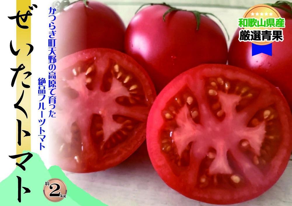 ★7月中旬以降発送★【旨すぎる】こだわり絶品高原とまと【フルーツトマト約２kg】