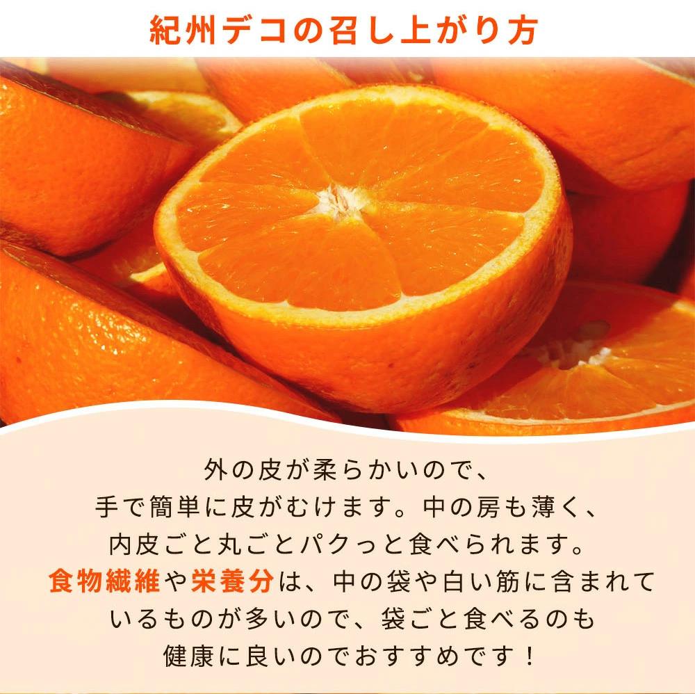 完熟紀州デコ(不知火) 約3kg　果肉プリプリ♪【2025年2月下旬以降発送】【先行予約】【UT42】