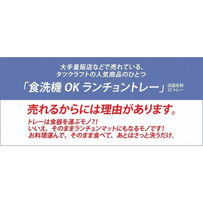 【オーク 2枚組】ST ランチョントレー Ｌ 39cm ウッド タツクラフト 【Tk118w】