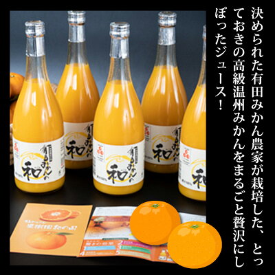 ZY6103n_果樹園紀の国 有田みかんの味皇 180ml×12本入