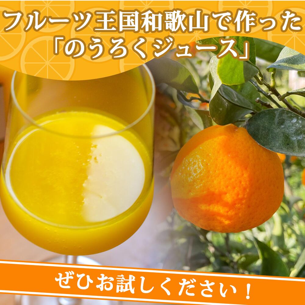 EA6047n_和歌山県産 のうろくジュース 720ml 【添加物・保存料不使用】