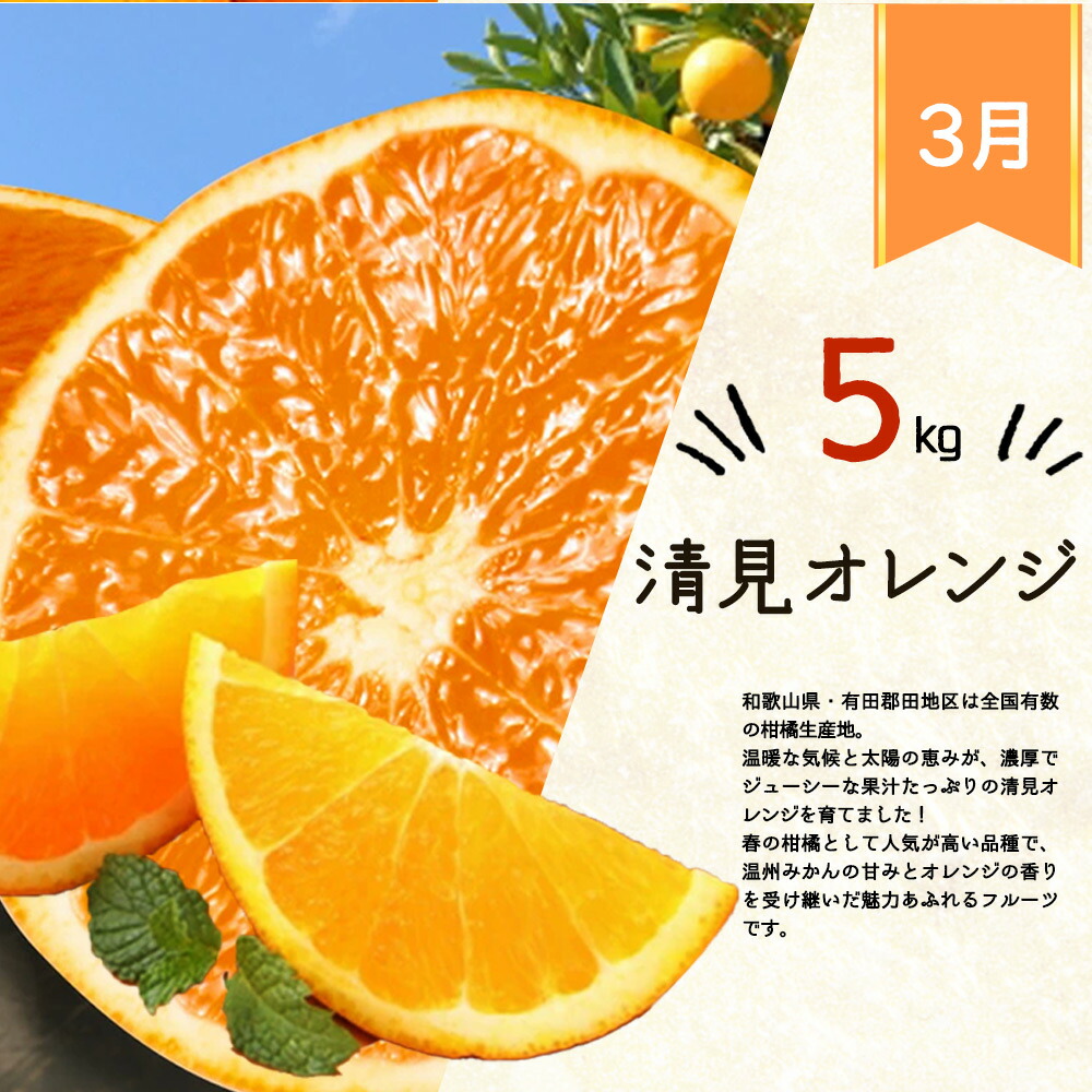 G60-T30_【定期便 全4回】紀州和歌山産旬の柑橘セット（ポンカン・清見・なつみ・甘夏）