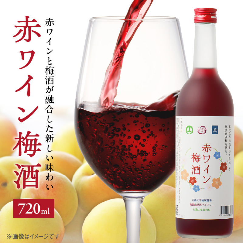 EM6109_赤ワイン梅酒 720ml