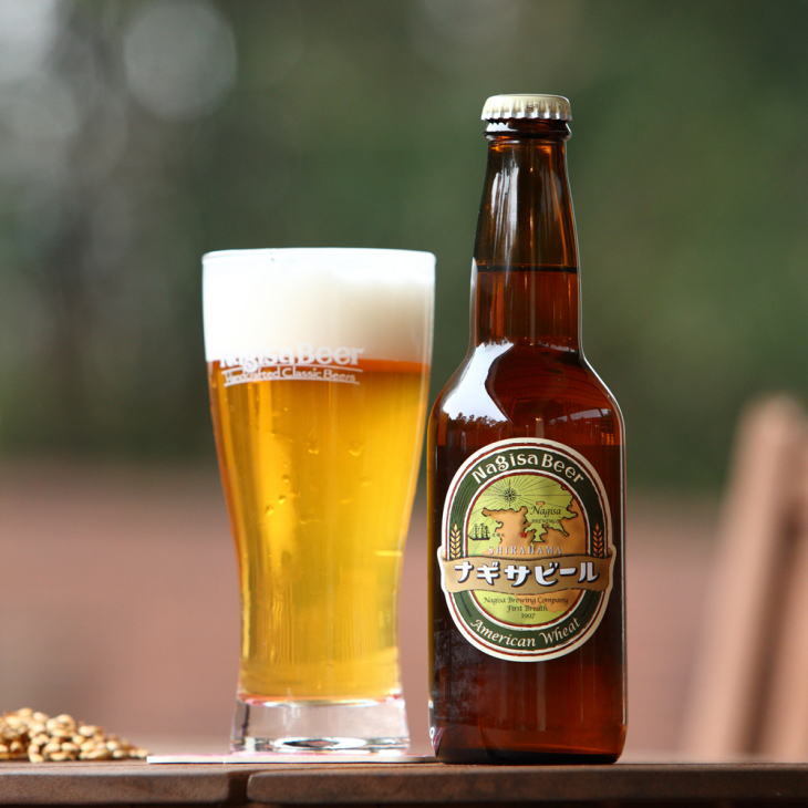 白浜富田の水使用の地ビール 「ナギサビール」3種12本セット