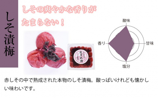 しそ漬梅　紀州南高梅 産地直送　訳あり　皮切れ500g