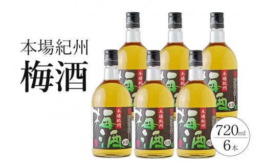 本場紀州梅酒　6本セット