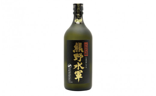 熊野水軍　米焼酎　720ml×1本 化粧箱入り / 熊野 お酒 酒 サケ 焼酎 米焼酎 【eki132A】