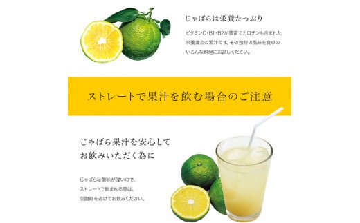 【プレミア和歌山】じゃばら果汁360ml×10本